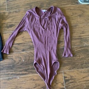 One piece 3/4 sleeve